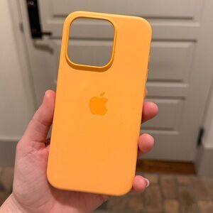 Apple Vibrant Orange iPhone Case